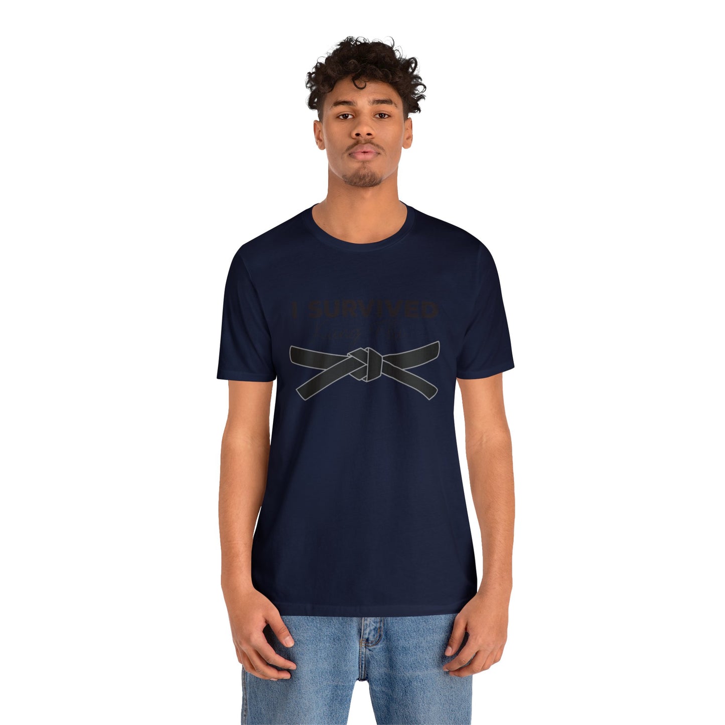 "I Survived Kung FLu" (Covid) Unisex Jersey Short Sleeve Tee