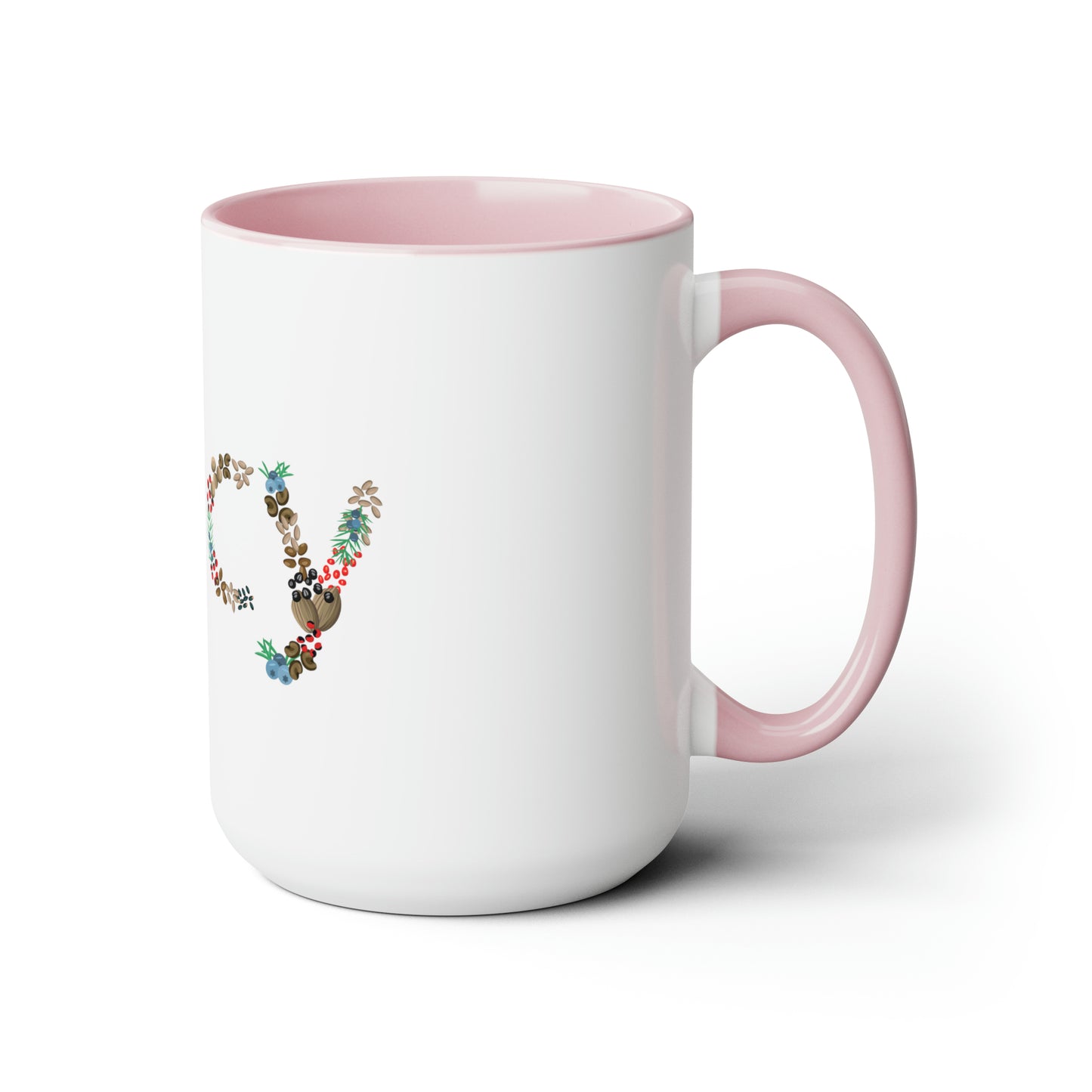 "SPICY" two-tone coffee mug