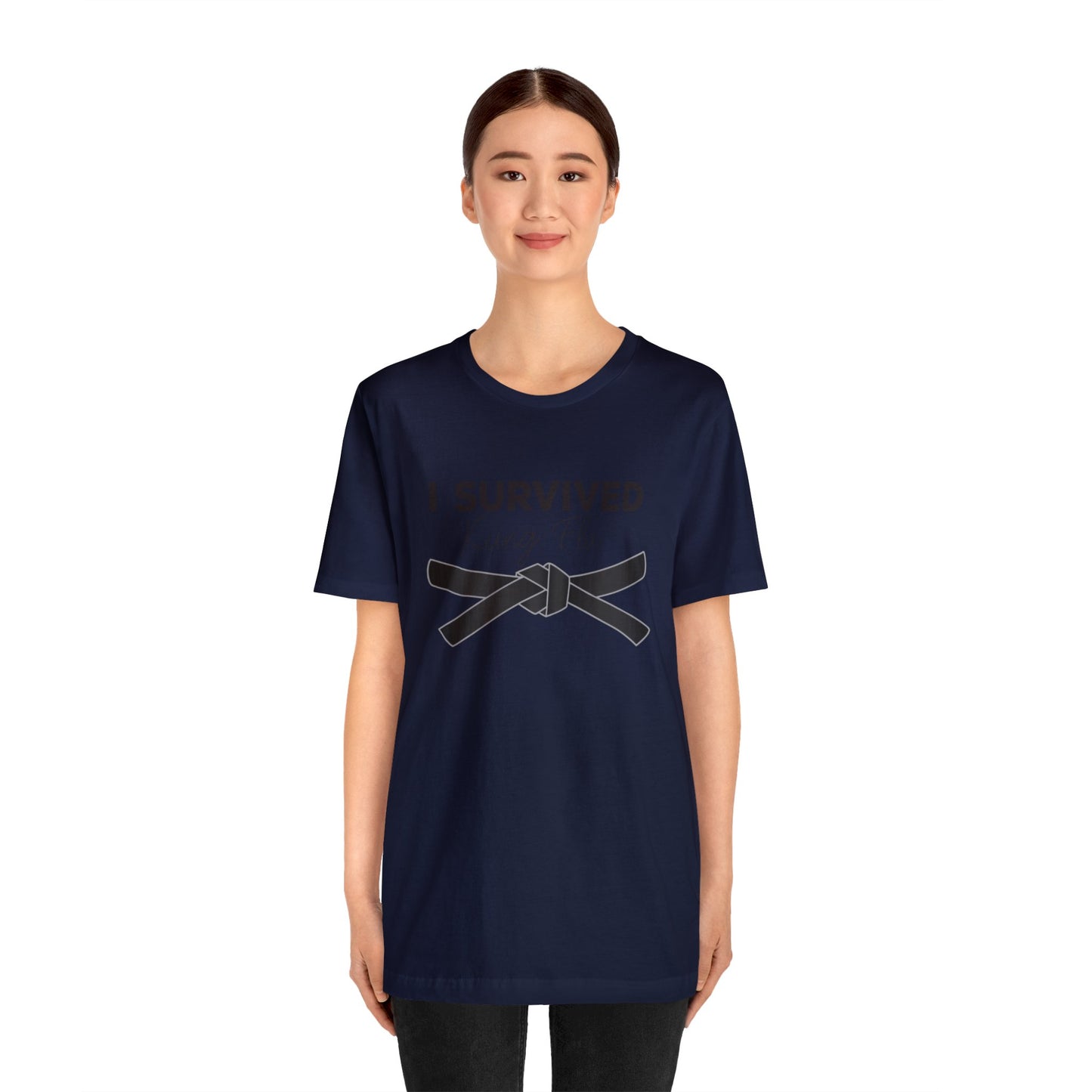 "I Survived Kung FLu" (Covid) Unisex Jersey Short Sleeve Tee