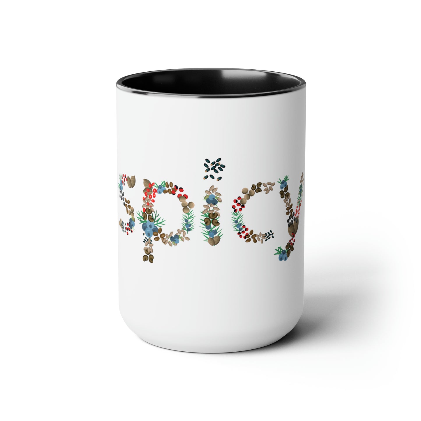"SPICY" two-tone coffee mug