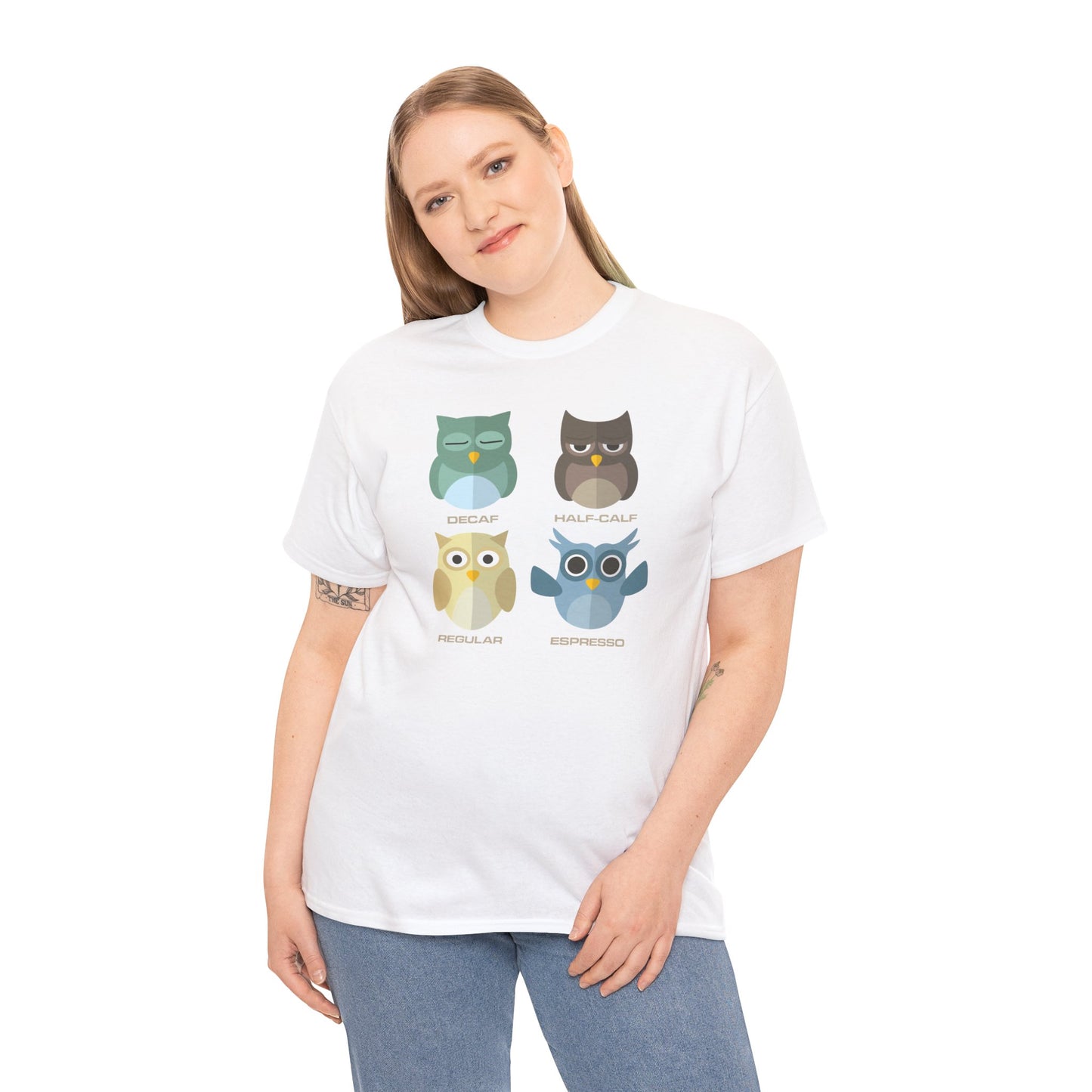 Coffee Owls Short-Sleeve T-Shirt