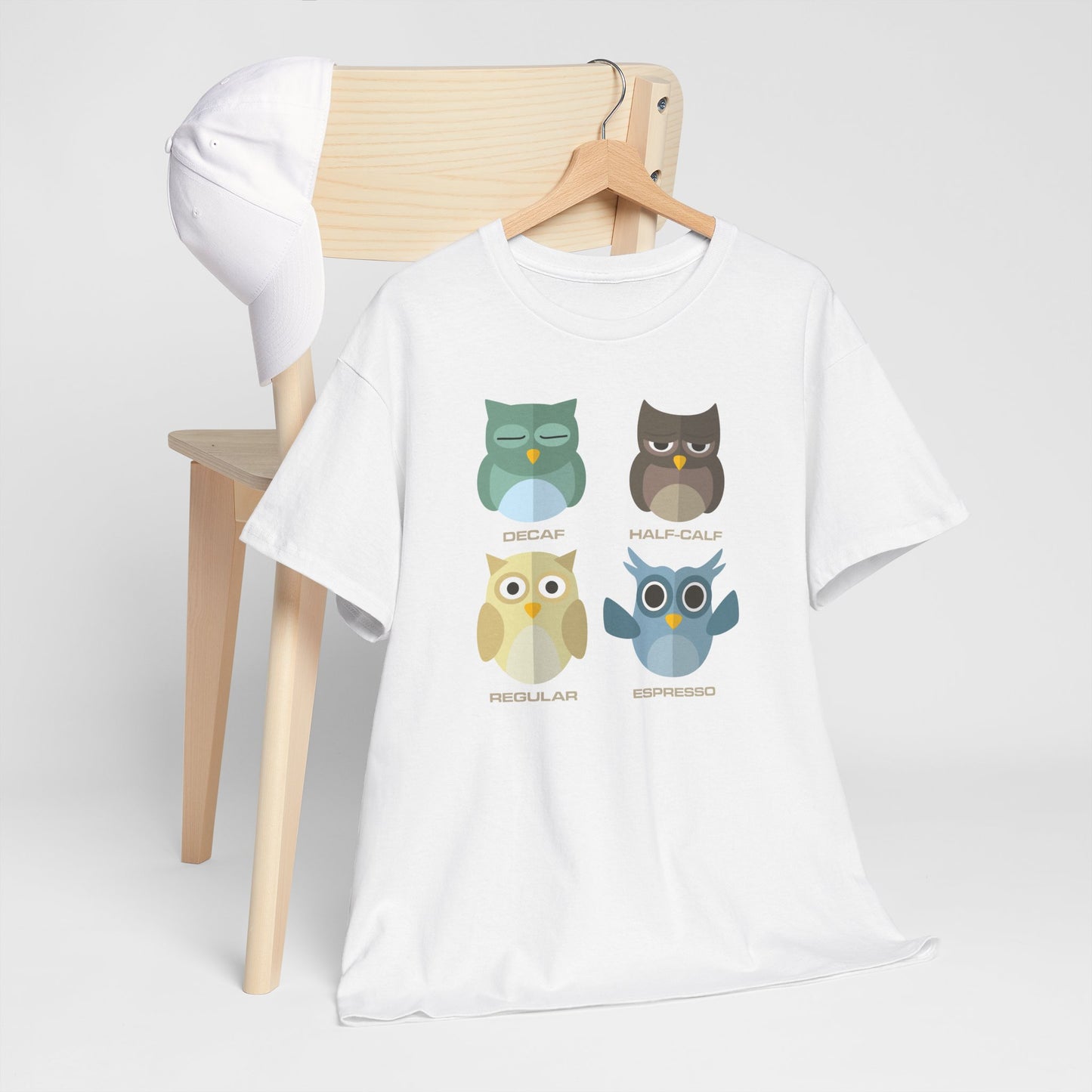 Coffee Owls Short-Sleeve T-Shirt