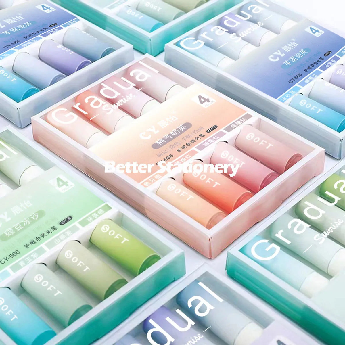 Cute Pastel Highlighters Pen Set! (perfect for art projects)