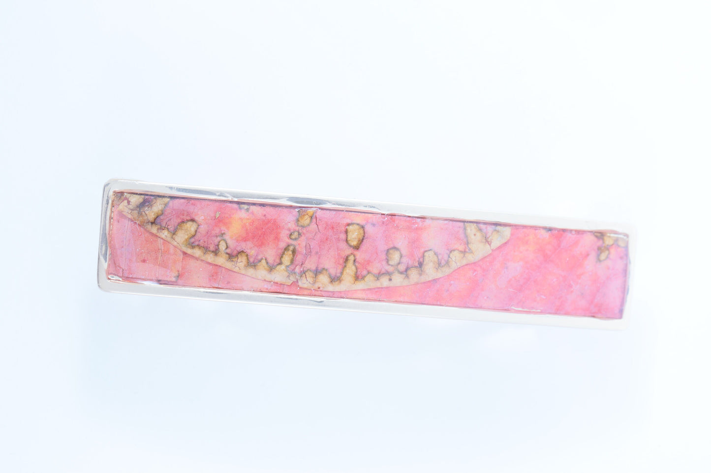 Hand-Crafted Hair Clips / Barrettes (REAL Fall Leaves in resin) Nature clips!