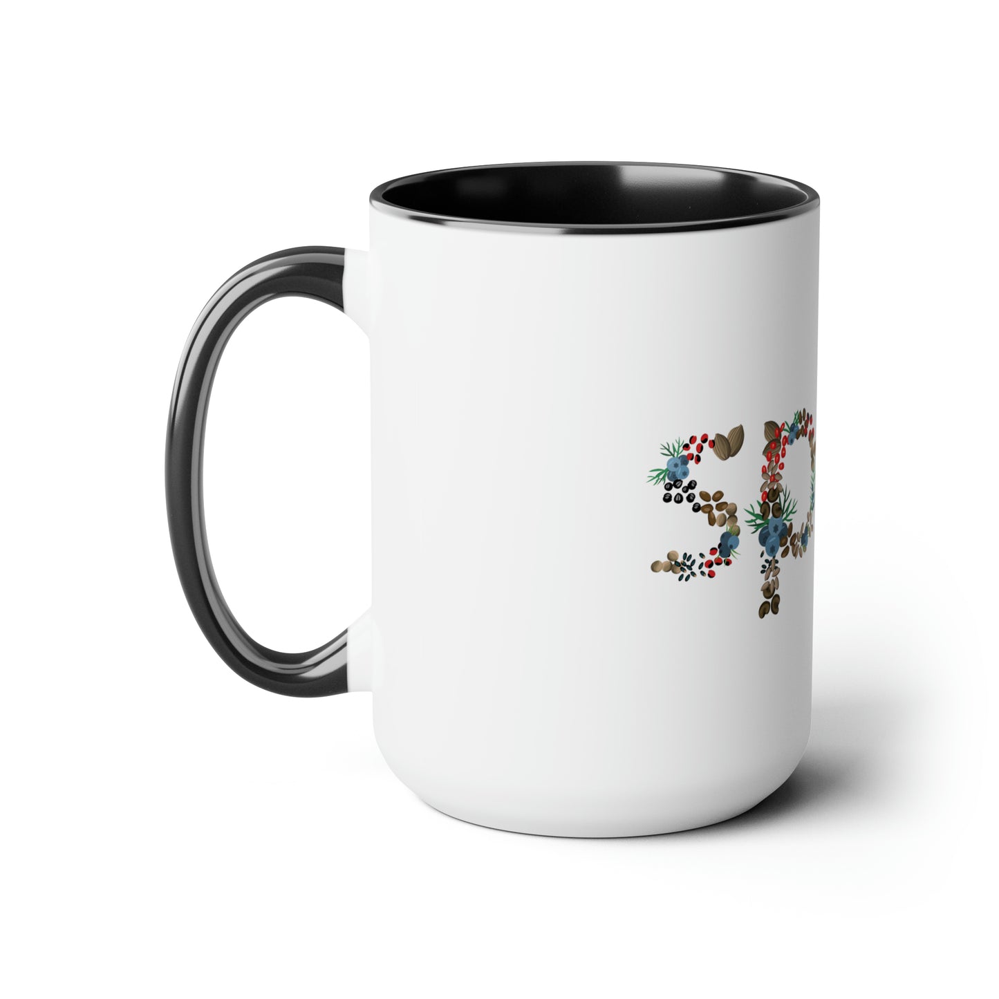 "SPICY" two-tone coffee mug