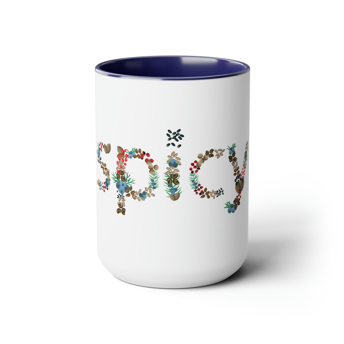 "SPICY" two-tone coffee mug