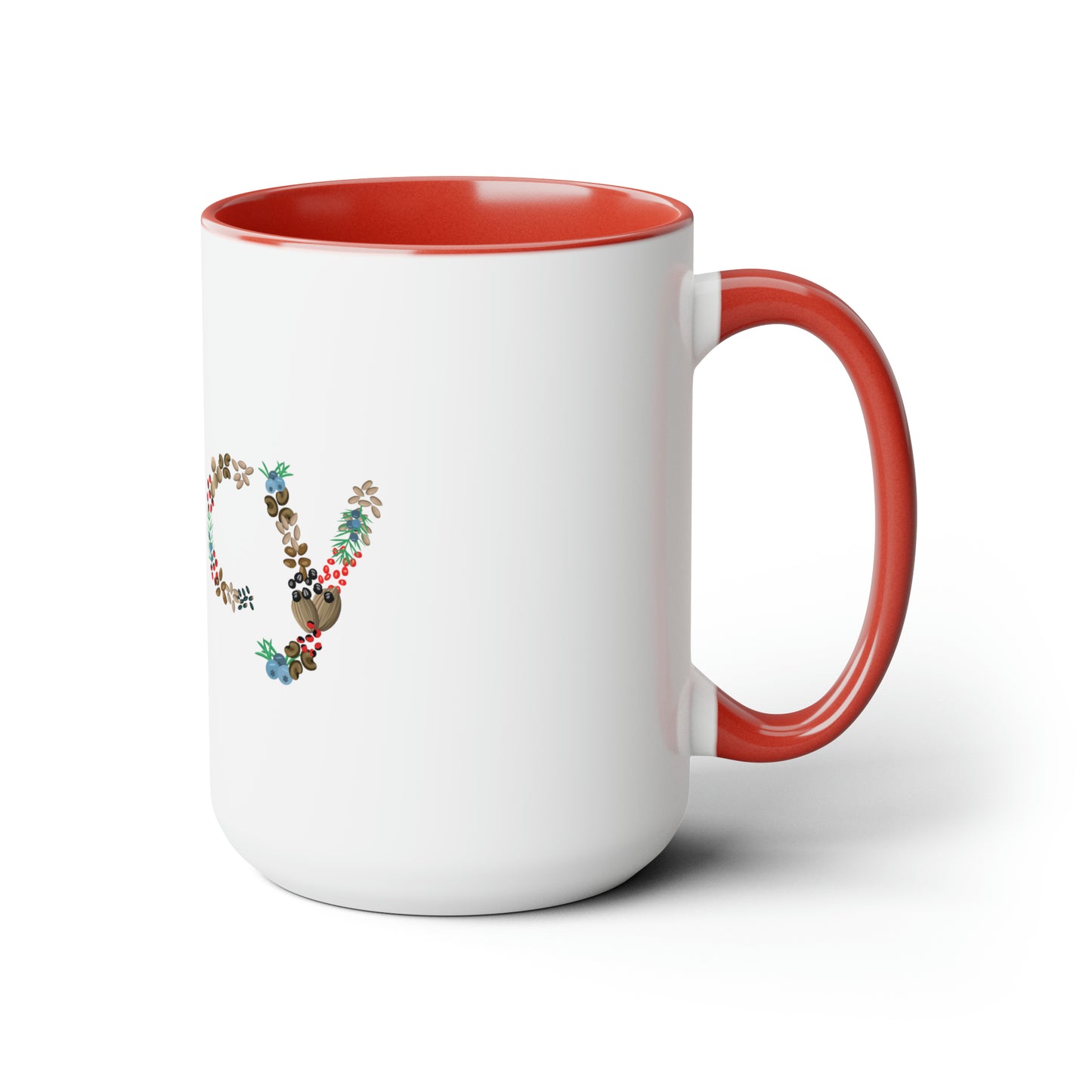 "SPICY" two-tone coffee mug