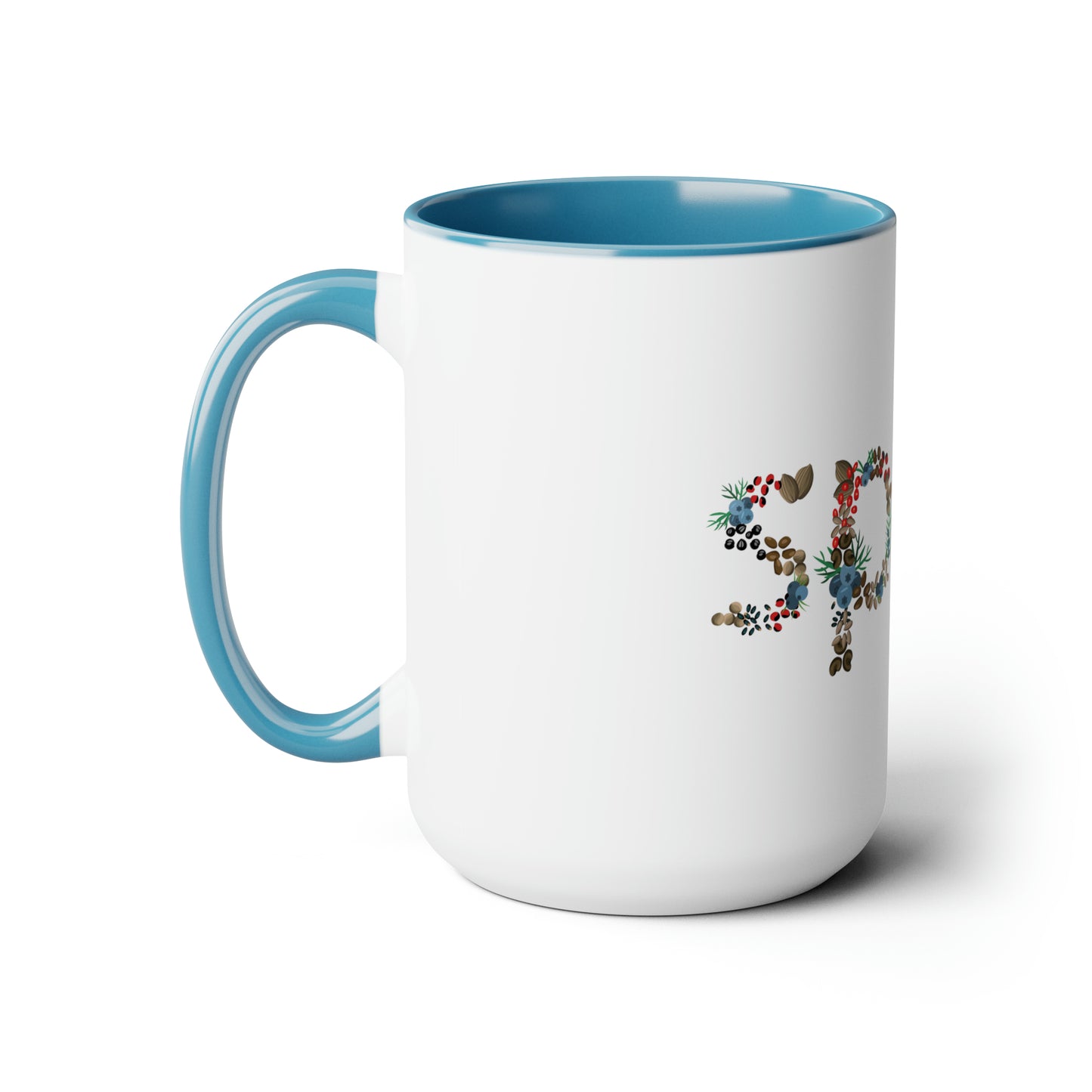 "SPICY" two-tone coffee mug