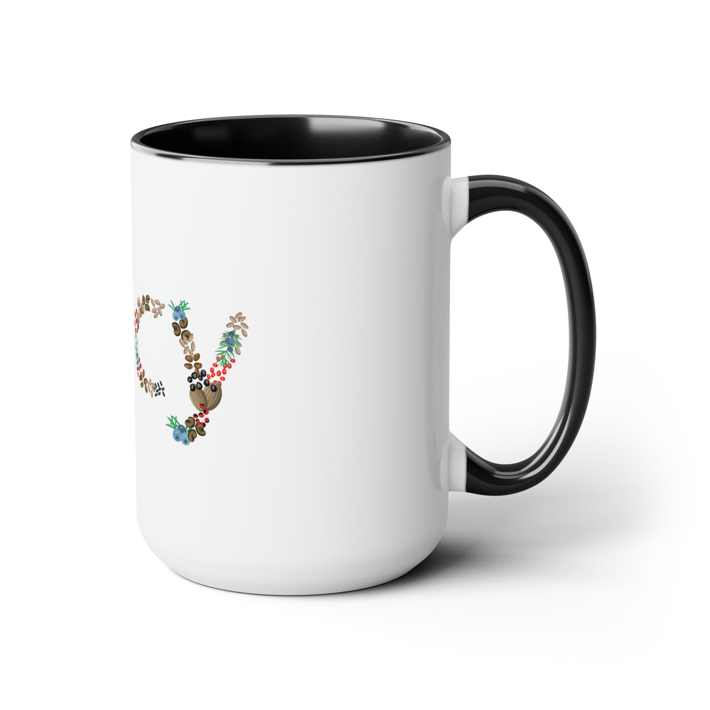 "SPICY" two-tone coffee mug