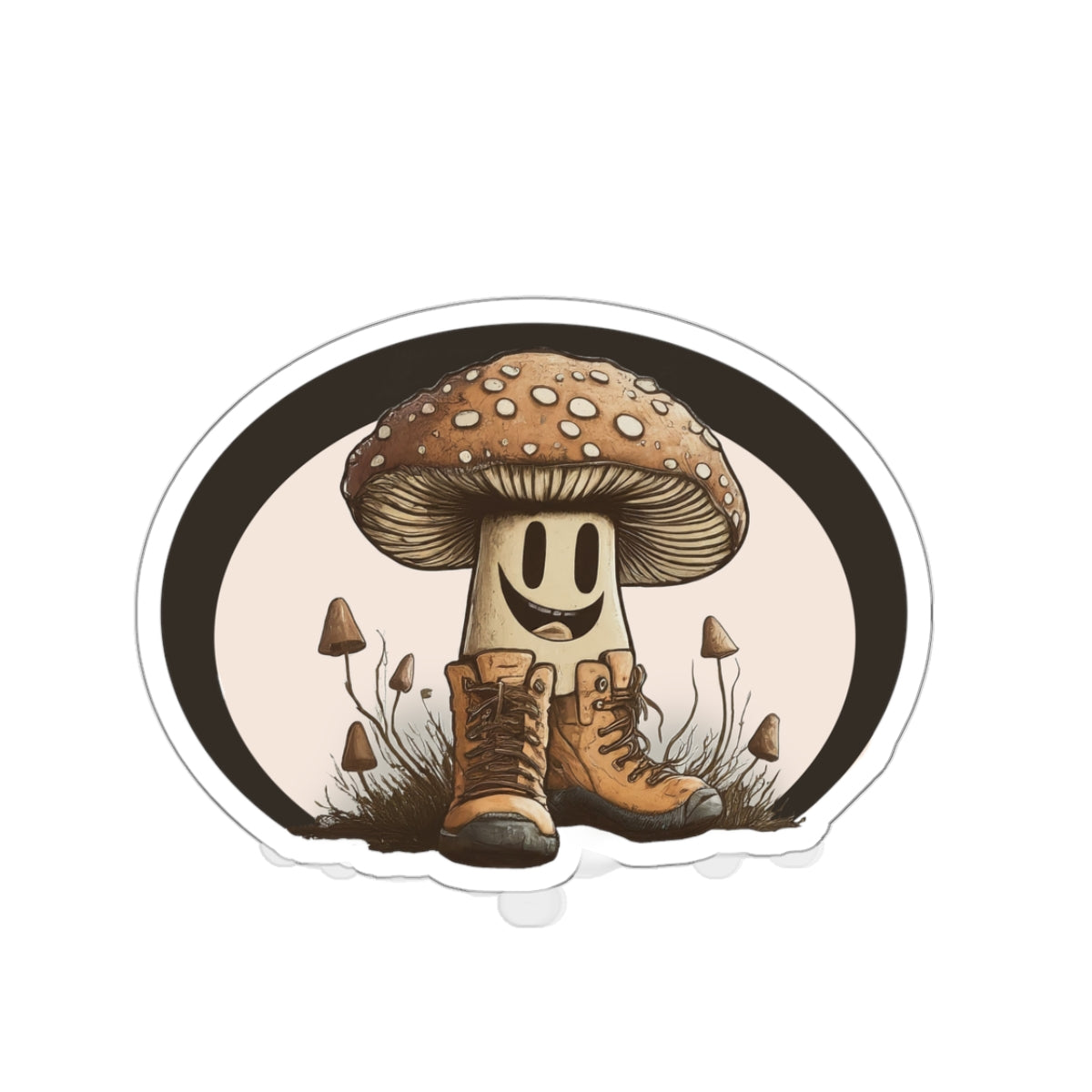 Happy MUSHROOM hiker