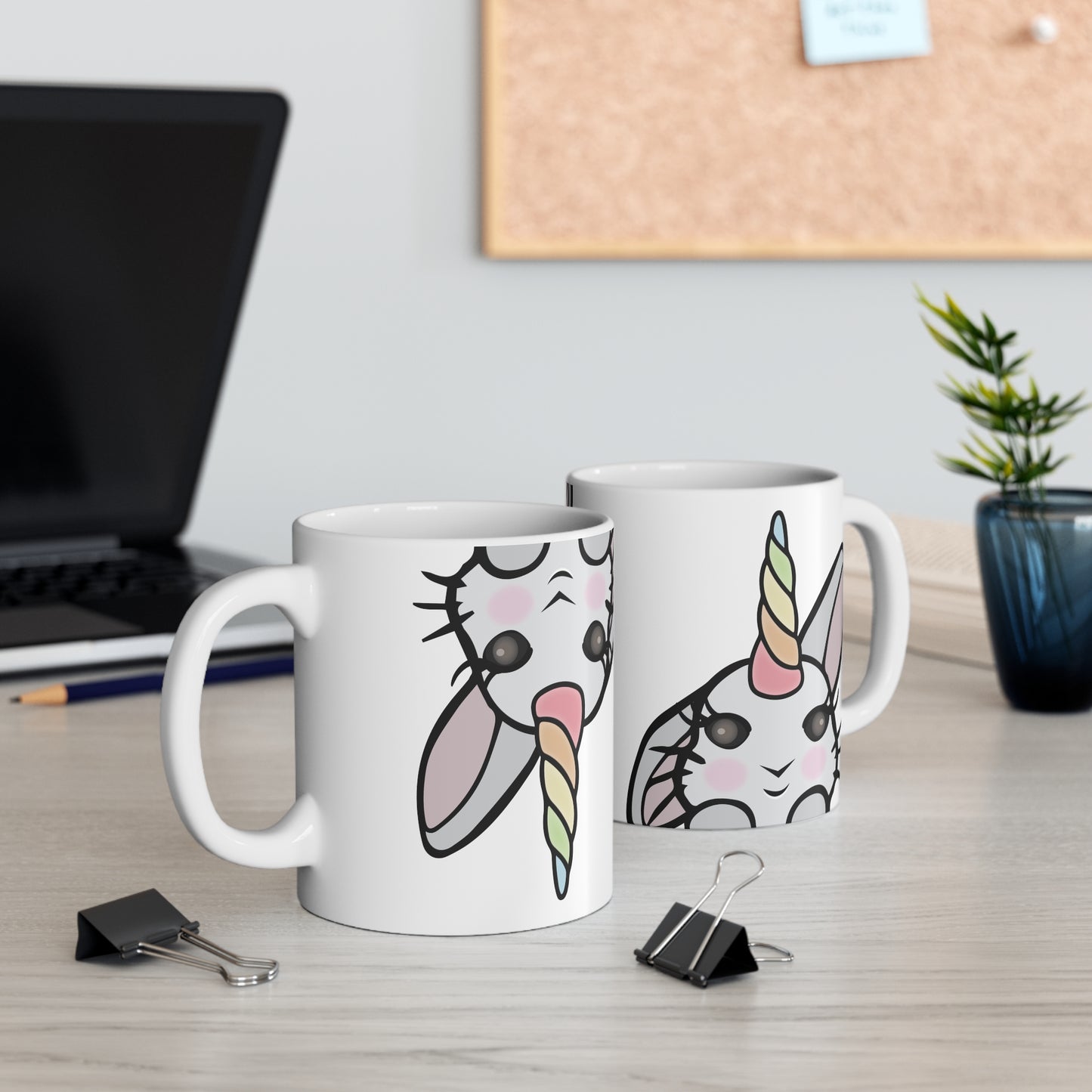 Mystical Unicorn Bunny Coffee Mug!