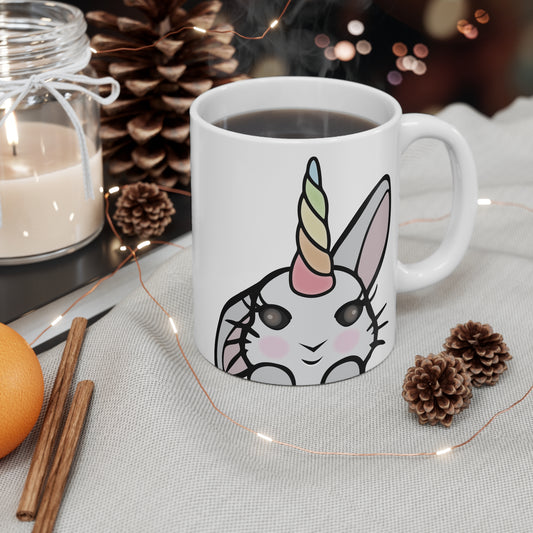 Mystical Unicorn Bunny Coffee Mug!