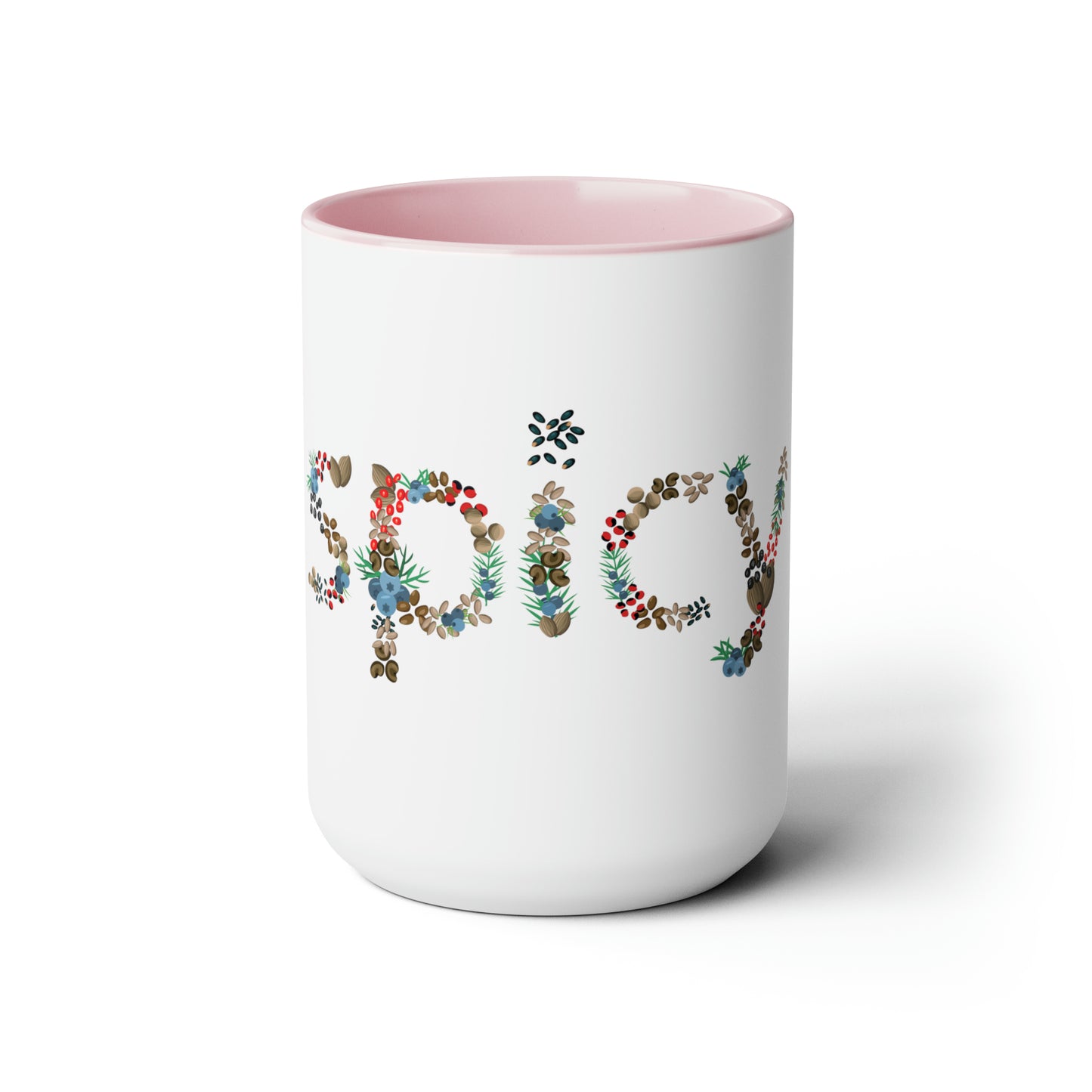 "SPICY" two-tone coffee mug