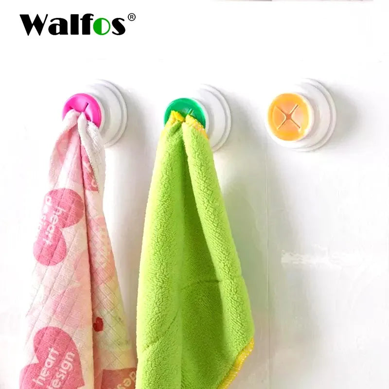 WALFOS Wash Cloth Clip Holder Clip Dishclout Storage Rack Towel Clips Hooks Bath Room Storage Hand Towel Rack